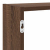 Wall Cube Hylly 7 lokeroa Ruskea Tammi Engineered Wood