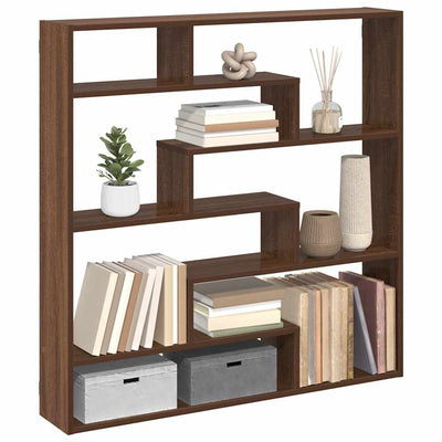 Wall Cube Hylly 7 lokeroa Ruskea Tammi Engineered Wood