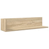 Seinähyllyt 2 kpl Sonoma Oak 75x16,5x16,5 cm Engineered Wood