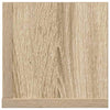 Sonoma oak seinähyllyt Reghini 75x16,5x16,5cm (2 kpl engineered wood)