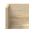 Seinähyllyt 2 kpl Sonoma Oak 75x16,5x16,5 cm Engineered Wood