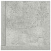 Seinähyllyt 2 kpl Betoninharmaa 75x16,5x16,5 cm Teknillinen puu