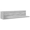 Harmaa seinähyllyt Reghini 75x16,5x16,5cm (2 kpl engineered wood)