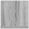Seinähyllyt 2 kpl Harmaa Sonoma 75x16,5x16,5 cm Engineered Wood