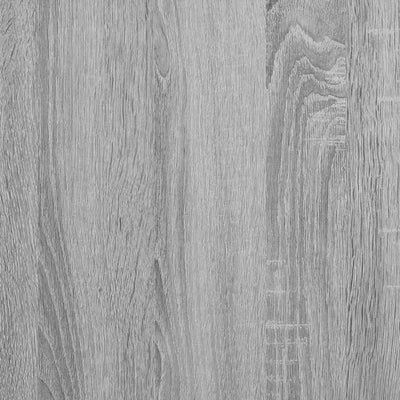 Seinähyllyt 2 kpl Harmaa Sonoma 75x16,5x16,5 cm Engineered Wood