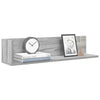 Seinähyllyt 2 kpl Harmaa Sonoma 75x16,5x16,5 cm Engineered Wood