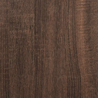 seinähyllyt 2 kpl ruskea tammi 75x16,5x16,5 cm tekninen puu