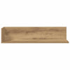 seinähyllyt 2 kpl Artisan Oak 75x16,5x16,5 cm tekninen puu