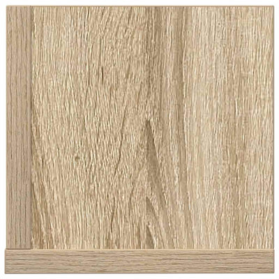 Seinähyllyt 2 kpl Sonoma Oak 100x16,5x16,5 cm Engineered Wood