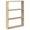 Seinähylly Sonoma Tammi 43x9x60 cm Engineered Wood