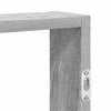 Seinähylly Harmaa Sonoma 43x9x60 cm Engineered Wood