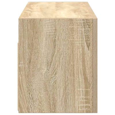 kylpyhuoneen seinäkaappi Sonoma tammi 60x25x30 cm tekninen puu