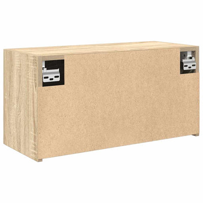 kylpyhuoneen seinäkaappi Sonoma tammi 60x25x30 cm tekninen puu