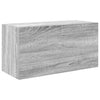 Kylpyhuoneen seinäkaappi harmaa Sonoma 60x25x30 cm tekninen puu