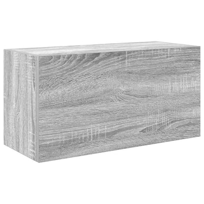 Kylpyhuoneen seinäkaappi harmaa Sonoma 60x25x30 cm tekninen puu