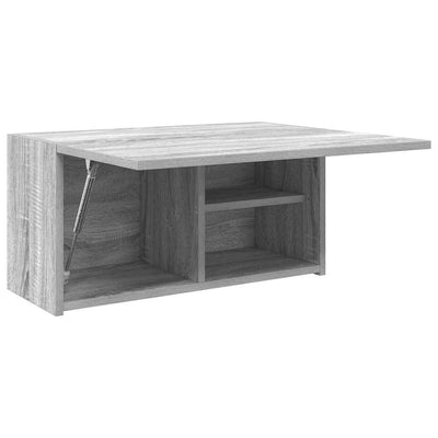 Kylpyhuoneen seinäkaappi harmaa Sonoma 60x25x30 cm tekninen puu