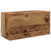 Kylpyhuoneen seinäkaappi vanha puu 60x25x30 cm tekninen puu
