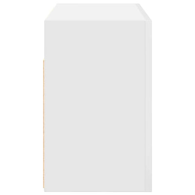 Valkoinen kylpyhuoneen seinäkaappi Vasalina 60x25x40cm (puinen)