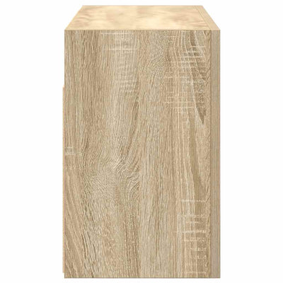 Kylpyhuoneen seinäkaappi Sonoma-tammi 60x25x40 cm tekninen puu