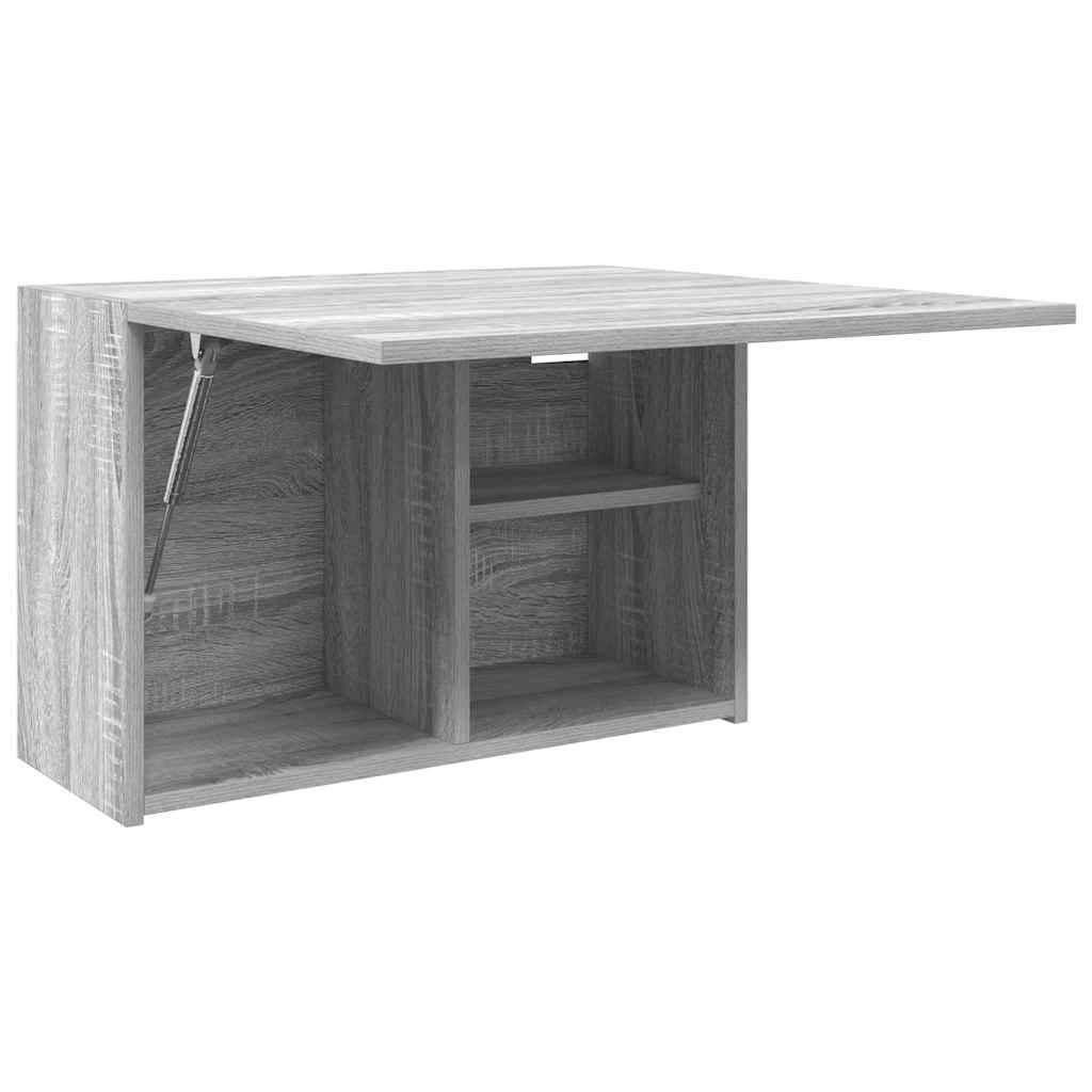 Harmaa sonoma kylpyhuoneen seinäkaappi Vasalina 60x25x40cm (puinen)