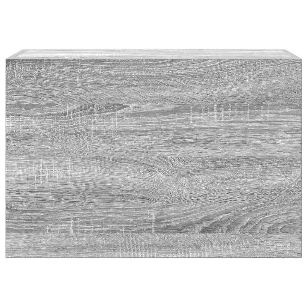 Harmaa sonoma kylpyhuoneen seinäkaappi Vasalina 60x25x40cm (puinen)