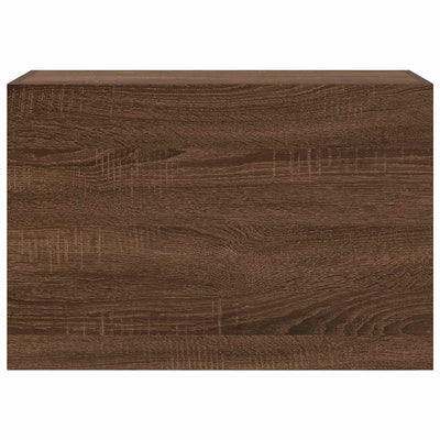 Ruskea tammi kylpyhuoneen seinäkaappi Vasalina 60x25x40cm (puinen)