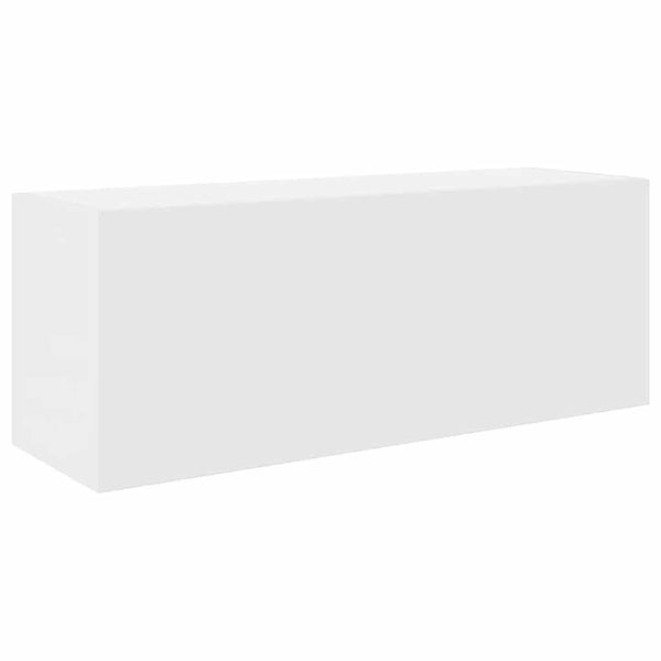Kylpyhuoneen seinäkaappi valkoinen 80x25x30 cm tekninen puu