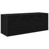 Kylpyhuoneen seinäkaappi musta 80x25x30 cm tekninen puu