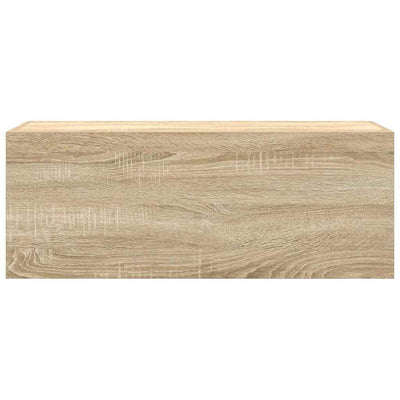 Kylpyhuoneen seinäkaappi Sonoma-tammi 80x25x30 cm tekninen puu