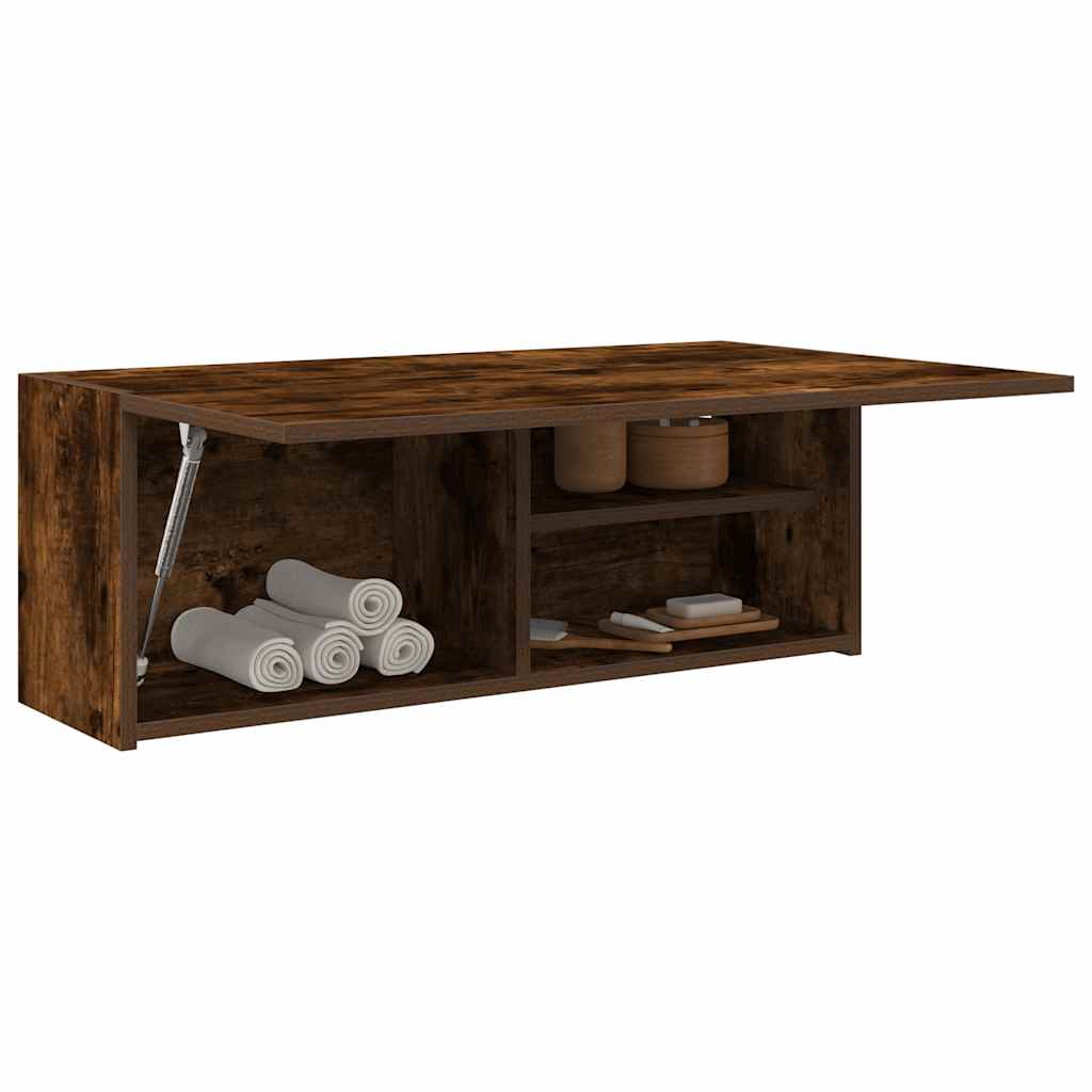 Savutammi kylpyhuoneen seinäkaappi Vasalina 80x25x30cm (puinen)