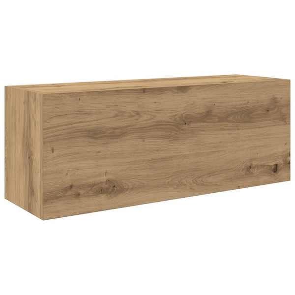 Kylpyhuoneen seinäkaappi artesaani 80x25x30 cm tekninen puu