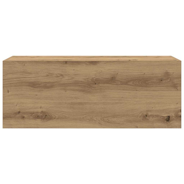 Kylpyhuoneen seinäkaappi artesaani 80x25x30 cm tekninen puu