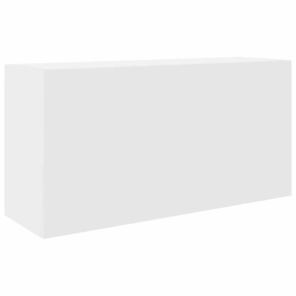 Kylpyhuoneen seinäkaappi valkoinen 80x25x40 cm tekninen puu