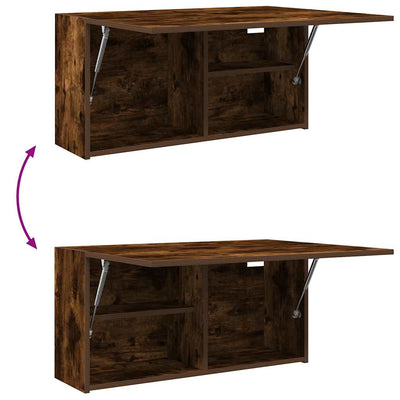 Savutammi kylpyhuoneen seinäkaappi Vasalina 80x25x40cm (puinen)