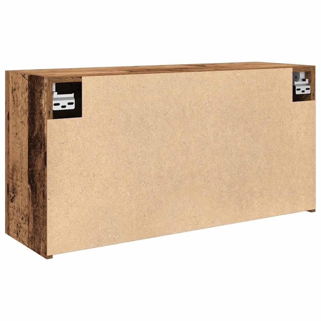 Vanha puu kylpyhuoneen seinäkaappi Vasalina 80x25x40cm (puinen)