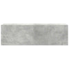 Kylpyhuoneen seinäkaappi betoninharmaa 100x25x30cm tekninen puu