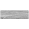Kylpyhuoneen seinäkaappi harmaa Sonoma 100x25x30cm tekninen puu