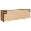 Kylpyhuoneen seinäkaappi vanha puu 100x25x30 cm tekninen puu