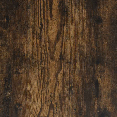 Kylpyhuoneen seinäkaappi savutammi 100x25x40 cm tekninen puu
