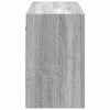 Kylpyhuoneen seinäkaappi harmaa Sonoma 100x25x40cm tekninen puu