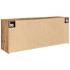 Kylpyhuoneen seinäkaappi vanha puu 100x25x40 cm tekninen puu