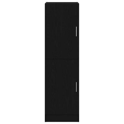 Musta keittiökaappi Frosica 38x41,5x131,5cm (puinen)