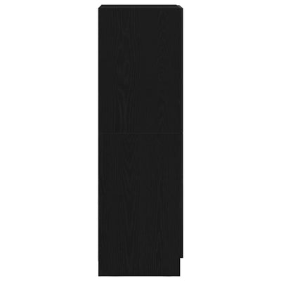 Musta keittiökaappi Frosica 38x41,5x131,5cm (puinen)