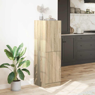 keittiökaappi Sonoma tammi 38x41,5x131,5 cm tekninen puu