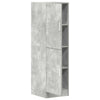 Keittiökaappi betoninharmaa 38x41,5x131,5 cm tekninen puu