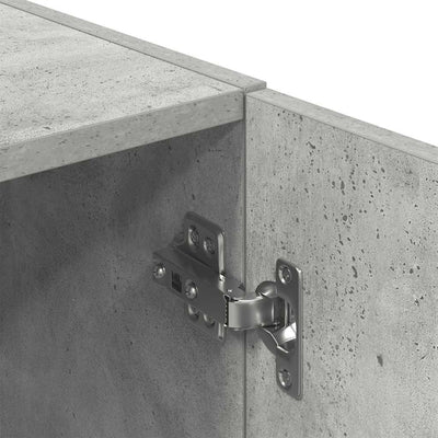 Betoninharmaa keittiökaappi Frosica 38x41,5x131,5cm (puinen)