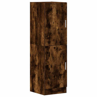 Keittiön kaappi savutammi 38x41,5x131,5 cm tekninen puu