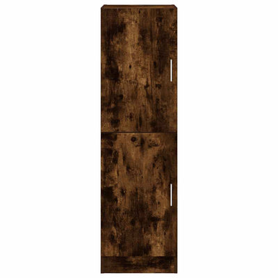 Keittiön kaappi savutammi 38x41,5x131,5 cm tekninen puu