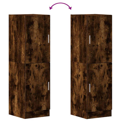 Savutammi keittiön kaappi Frosica 38x41,5x131,5cm (puinen)