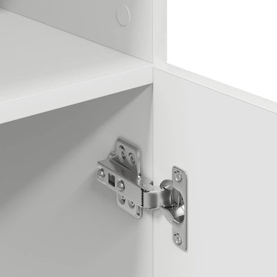 Valkoinen keittiökaappi Janu 57x41,5x131,5cm (puinen)